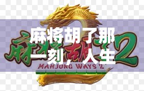 麻将胡了那一刻，人生最燃的小胜利！