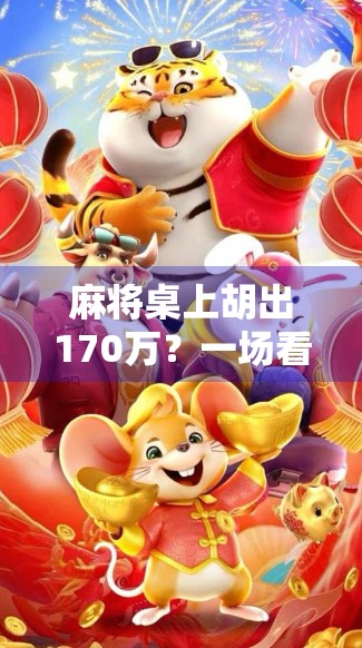 麻将桌上胡出170万？一场看似荒诞的牌局，藏着我们最真实的欲望与焦虑