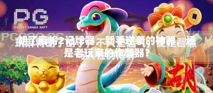 胡了麻将2记牌器，新手逆袭的神器，还是老玩家的作弊器？