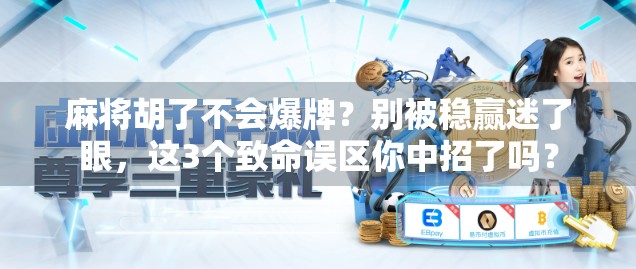 麻将胡了不会爆牌？别被稳赢迷了眼，这3个致命误区你中招了吗？